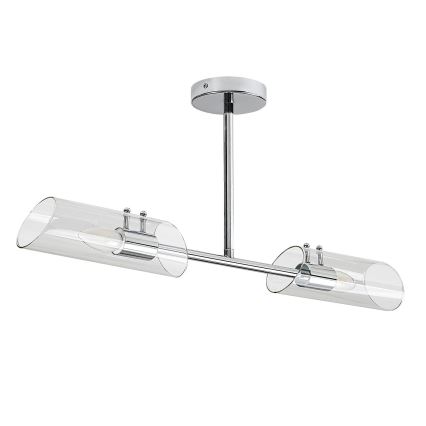 Rabalux - Badezimmer-Deckenleuchte an Stange 2xE14/12W/230V IP44 glänzendes Chrom