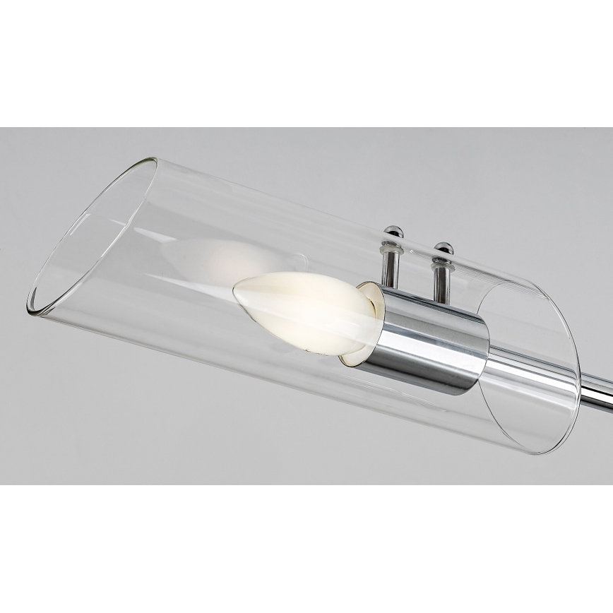 Rabalux - Badezimmer-Deckenleuchte an Stange 2xE14/12W/230V IP44 glänzendes Chrom