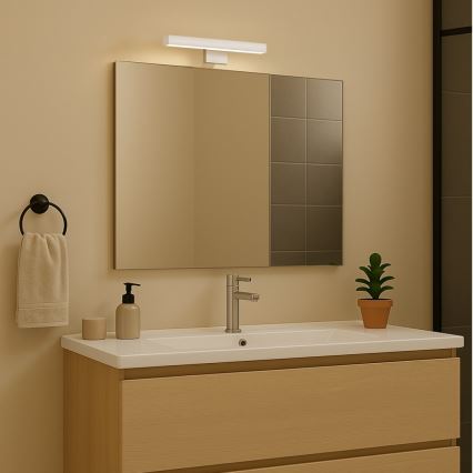 Rabalux - Illuminazione LED per specchio da bagno, 4 W, 230 V, IP44, 20 cm, cromo lucido