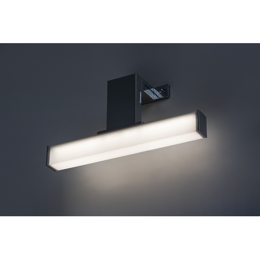 Rabalux - Illuminazione LED per specchio da bagno, 4 W, 230 V, IP44, 20 cm, cromo lucido