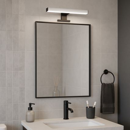 Rabalux - Éclairage de miroir LED/6W/230V IP44 40 cm noir