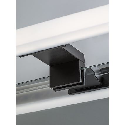 Rabalux - Lampada per specchio da bagno a LED, 6W/230V, IP44, 40 cm, nero