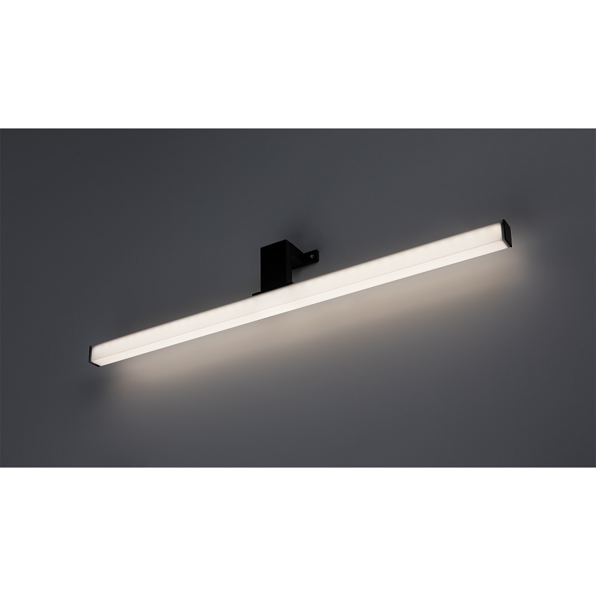 Rabalux - Illuminazione per specchio da bagno LED/9W/230V IP44 60 cm nera