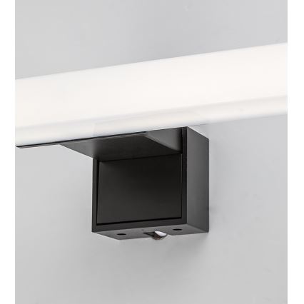 Rabalux - Illuminazione per specchio da bagno LED/9W/230V IP44 60 cm nera