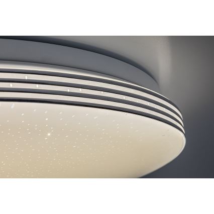 Rabalux – Plafonnier LED pour salle de bains, 40 W, 230 V, IP44, 4000 K, Ø 48 cm