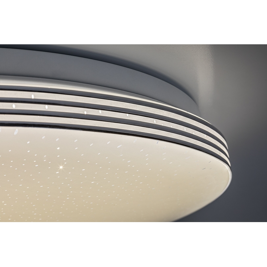 Rabalux – Plafonnier LED pour salle de bains, 40 W, 230 V, IP44, 4000 K, Ø 48 cm