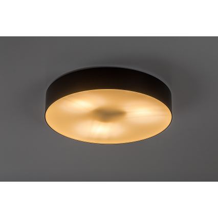 Rabalux - Deckenleuchte für den Außenbereich, 3× E27 / 9 W / 230 V, Ø 39 cm, IP43, schwarz