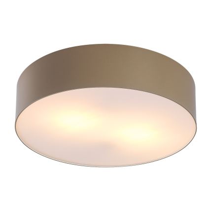 Rabalux - Plafoniera da esterno 2xE27/9W/230V Ø 29 cm IP43 beige