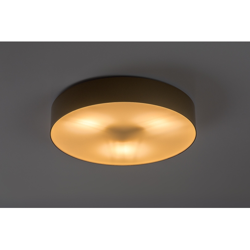 Rabalux - Plafoniera da esterno 3x E27/9W/230V, Ø 39 cm, IP43, beige
