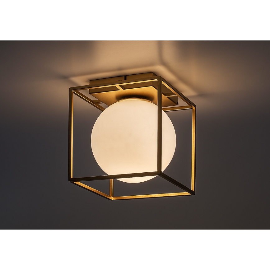 Rabalux - Außenwandleuchte 1xE14/15W/230V IP44 goldfarben
