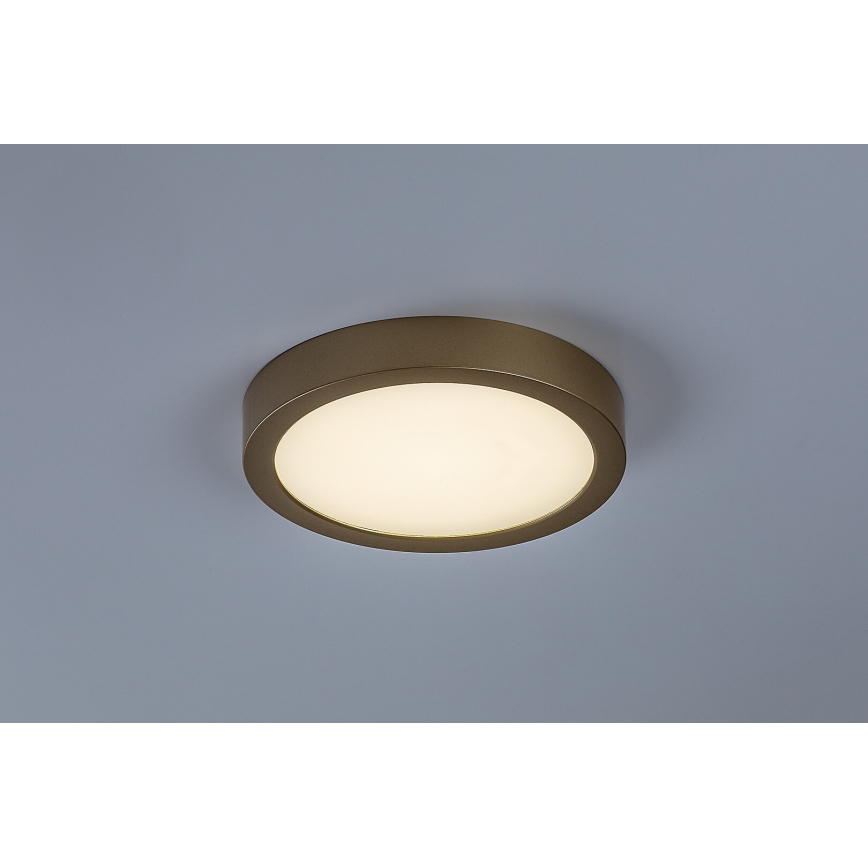 Rabalux - LED-Deckenleuchte für Badezimmer LED/24W/230V Ø 22 cm IP44 gold