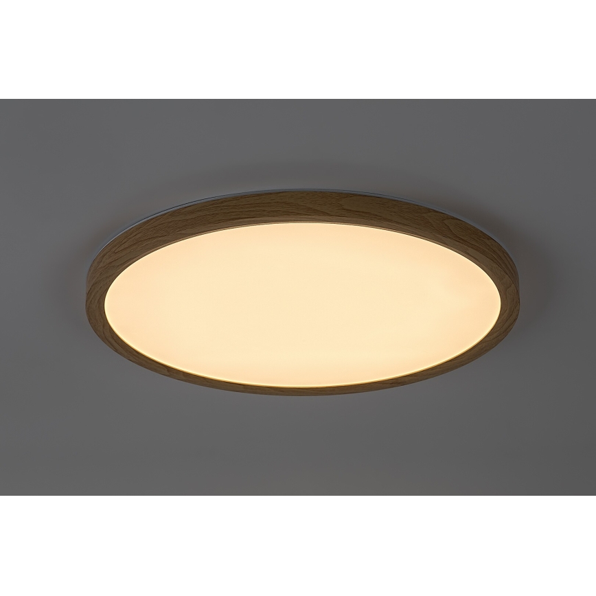 Rabalux - Plafonnier LED pour salle de bains, 24 W, 230 V, 3000/4000/6000 K, Ø 40 cm, IP44, beige