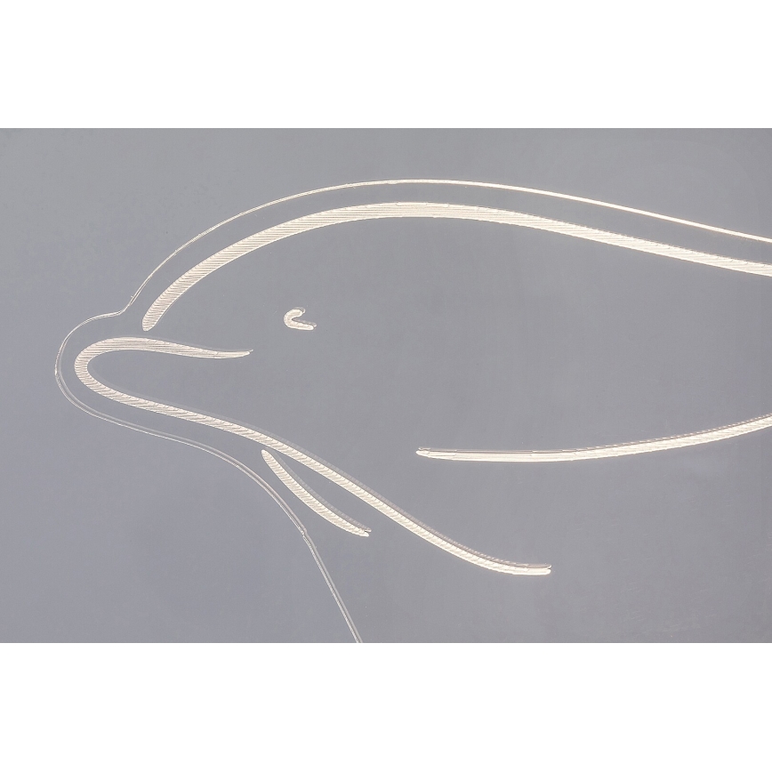 Rabalux - Lampe de table LED enfant LED/2W/5V 3000K dauphin hêtre
