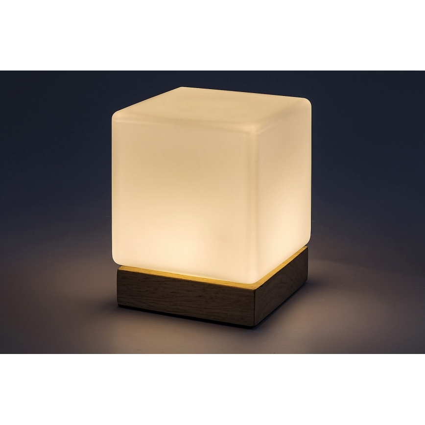 Rabalux - LED dimmbare Tischlampe LED/1,2W/5V 3000K Buche