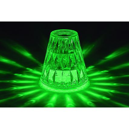 Rabalux - LED RGB Lampe de table à intensité variable rechargeable LED/2W/5V 3000K