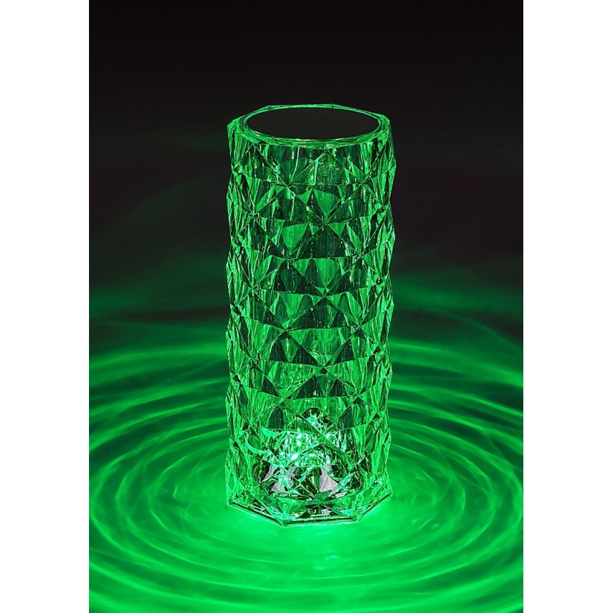 Rabalux 76015 - Dimmbare aufladbare LED-RGB-Tischleuchte SIGGY LED/1,5W/3,7V 800 mAh