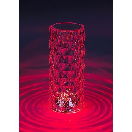Rabalux 76015 - LED RGB Dimmerabile tavolo rechargeable lampada SIGGY LED/1,5W/3,7V 800 mAh