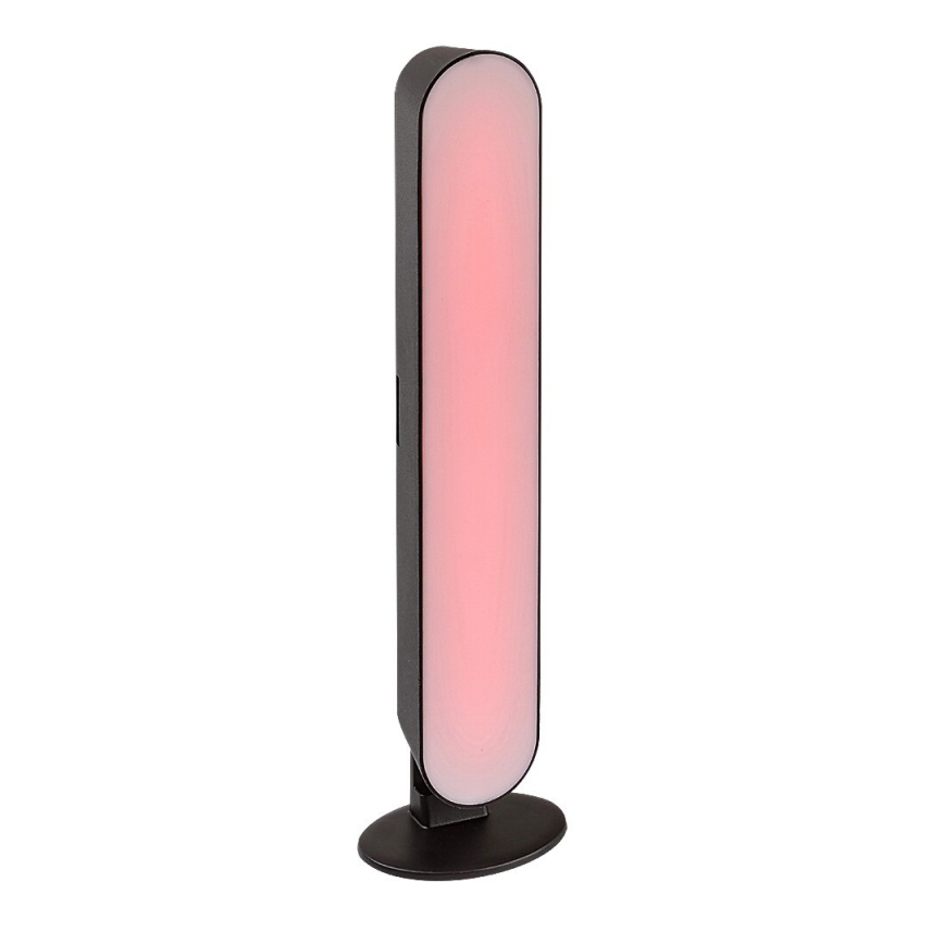 Rabalux - Lampe de table LED RGB à intensité variable rechargeable LED/3W/5V noir + télécommande