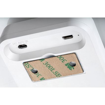 Rabalux - Veilleuse rechargeable avec détecteur LED/0,15W/3,7V 3000K 300 mAh