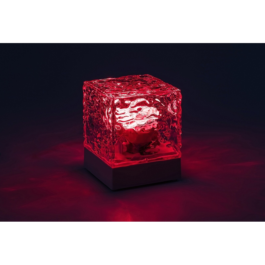 Rabalux - LED RGB Lampada da tavolo ricaricabile dimmerabile LED/1W/5V + telecomando