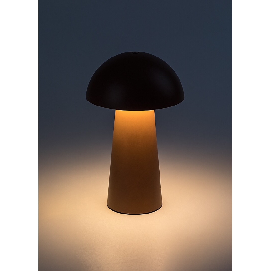 Rabalux - LED-Außenlampe, dimmbar, mit Touch-Bedienung, wiederaufladbar LED/1,5W/5V IP44 1200 mAh USB braun