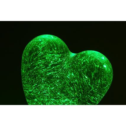 Rabalux - LED RGB Dekorative Herzlampe LED/0,8W/3xAA