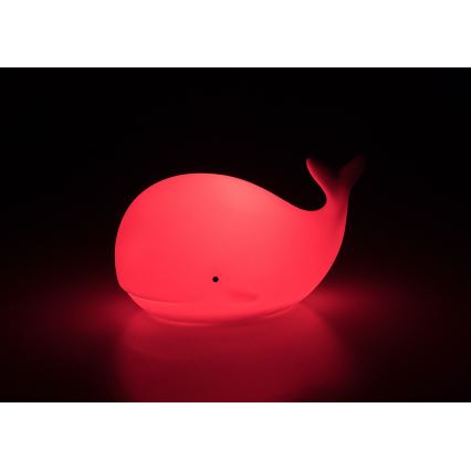 Rabalux - Veilleuse tactile LED RGB LED/0,05W/1xCR2032 baleine