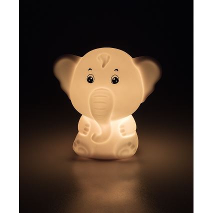 Rabalux - Luce notturna LED RGB a sfioramento LED/0,05W/1xCR2032 elefante