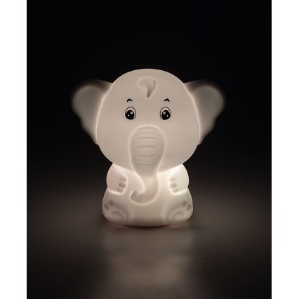 Rabalux - Veilleuse tactile LED RGB LED/0,05W/1xCR2032 éléphant