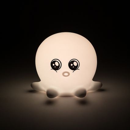 Rabalux - LED RGB Luce notturna touch LED/0,05W/1xCR2032 polpo