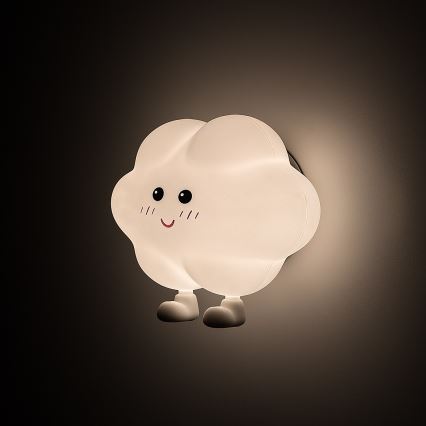 Rabalux - LED dimmbares wiederaufladbares Touch-Kinder-Nachtlicht LED/2,7W/5V 200 mAh Wolke