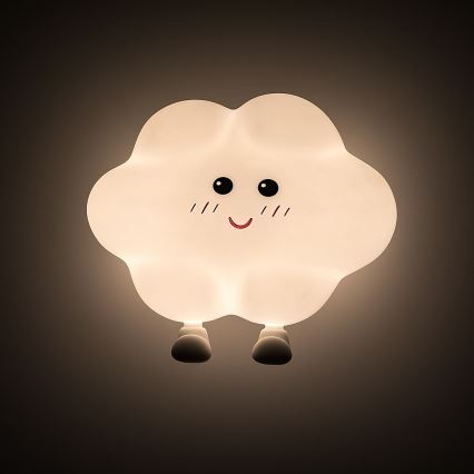 Rabalux - LED dimmbares wiederaufladbares Touch-Kinder-Nachtlicht LED/2,7W/5V 200 mAh Wolke