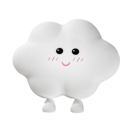 Rabalux - Veilleuse LED tactile et dimmable rechargeable pour enfants LED/2,7W/5V 200 mAh nuage