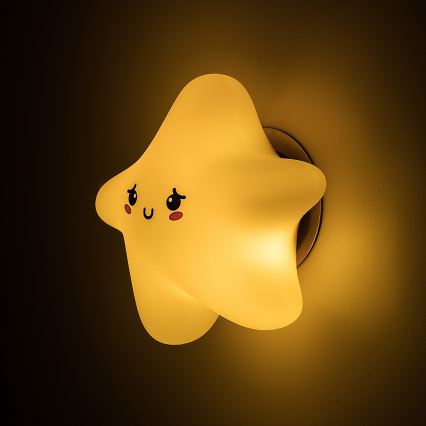 Rabalux - Veilleuse LED tactile rechargeable et dimmable pour enfants LED/2,7W/5V 200 mAh étoile
