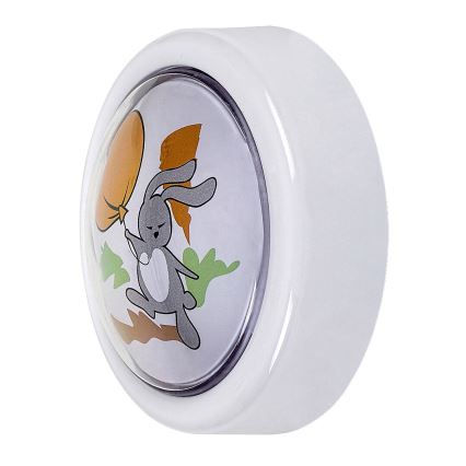 Rabalux - Luce notturna LED per bambini LED/0,3W/2xAA 6000K