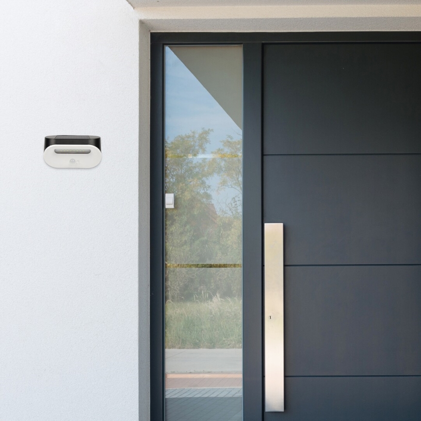 Rabalux - Éclairage solaire avec détecteur LED/3,2W/3,7V IP44 1200 mAh