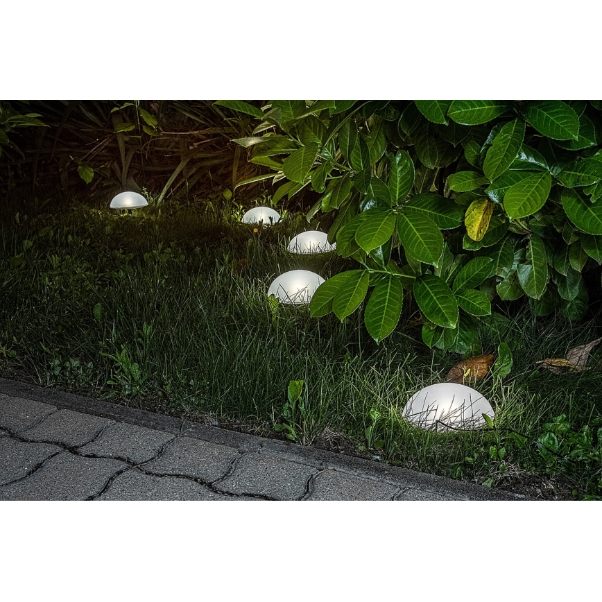 Rabalux - Éclairage solaire 5xLED/0,2W/1,2V IP44 600 mAh