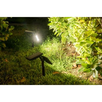 Rabalux - Projecteur solaire avec détecteur LED/9,6W/3,7V IP44 2000 mAh