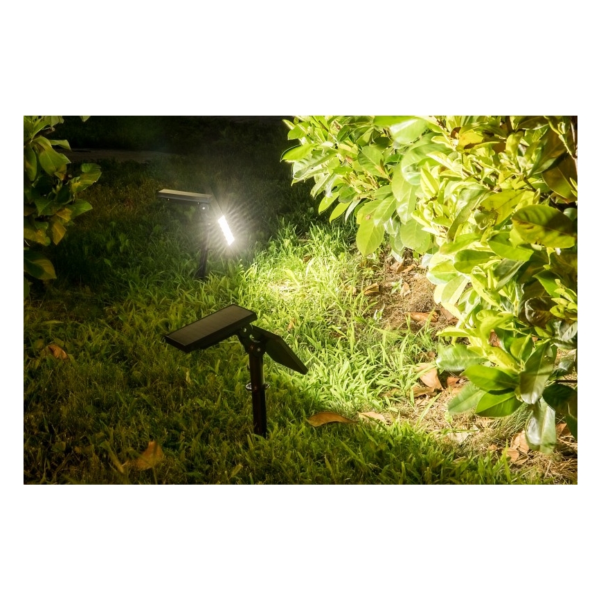 Rabalux - Projecteur solaire avec détecteur LED/9,6W/3,7V IP44 2000 mAh