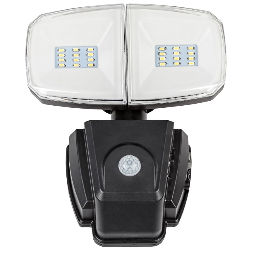 Rabalux - Proiettore solare a LED con sensore LED/12W/3,7V IP44
