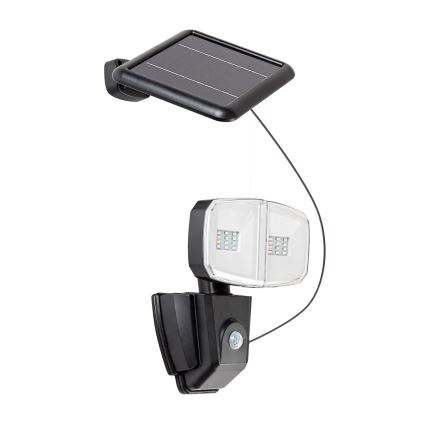 Rabalux - Proiettore solare a LED con sensore LED/12W/3,7V IP44