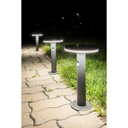 Rabalux - Éclairage solaire avec détecteur LED/10W/3,7V IP44 2500 mAh