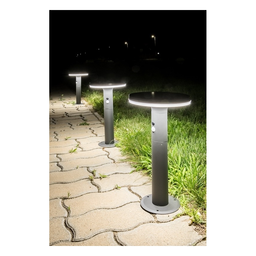 Rabalux - Éclairage solaire avec détecteur LED/10W/3,7V IP44 2500 mAh