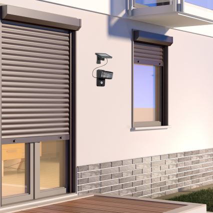 Rabalux - Luce solare a LED con sensore LED/2,4W/3,7V IP44 1200 mAh