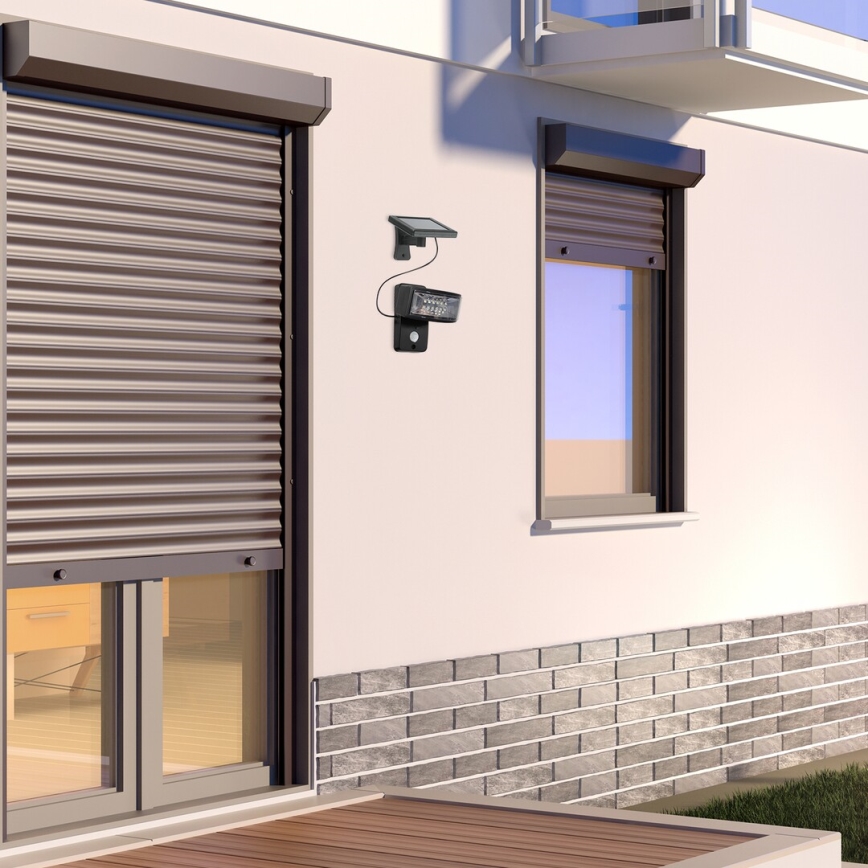 Rabalux - Luce solare a LED con sensore LED/2,4W/3,7V IP44 1200 mAh