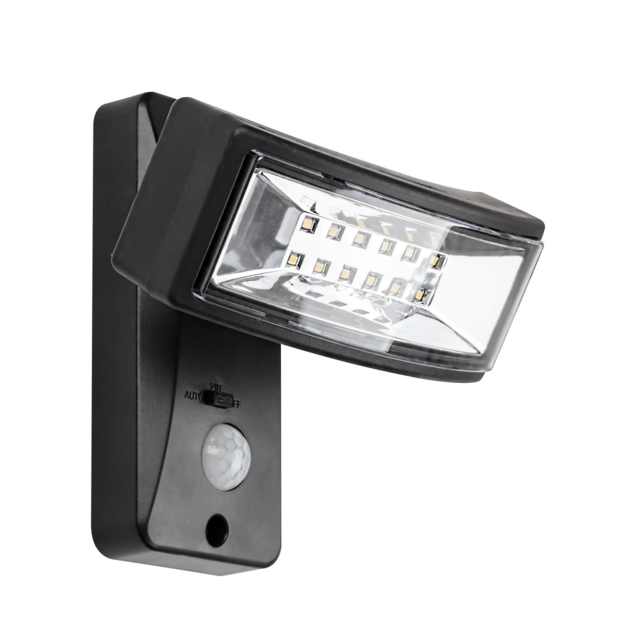 Rabalux - Luce solare a LED con sensore LED/2,4W/3,7V IP44 1200 mAh