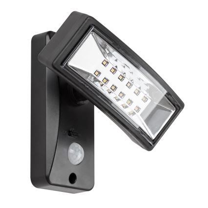 Rabalux - Luce solare a LED con sensore LED/2,4W/3,7V IP44 1200 mAh