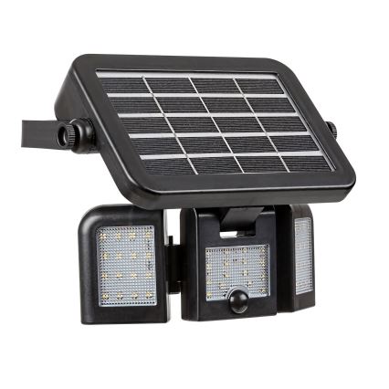 Rabalux - Projecteur solaire avec détecteur LED/9,6W/3,7V IP44 3000 mAh