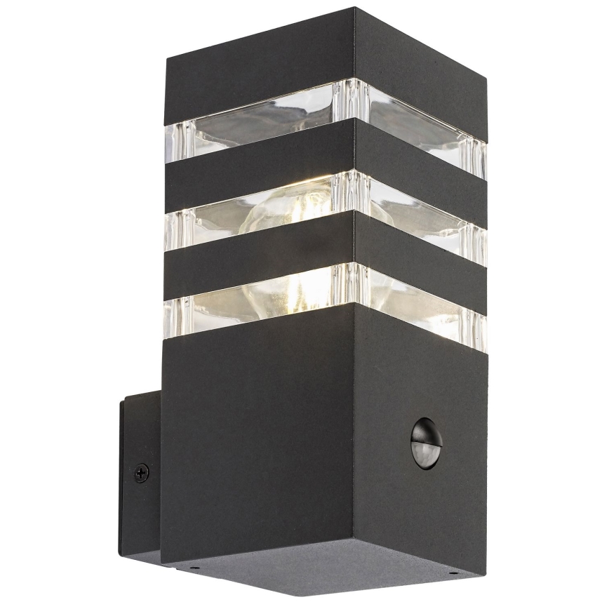 Rabalux - Applique da esterno con sensore 1xE27/12W/230V IP44