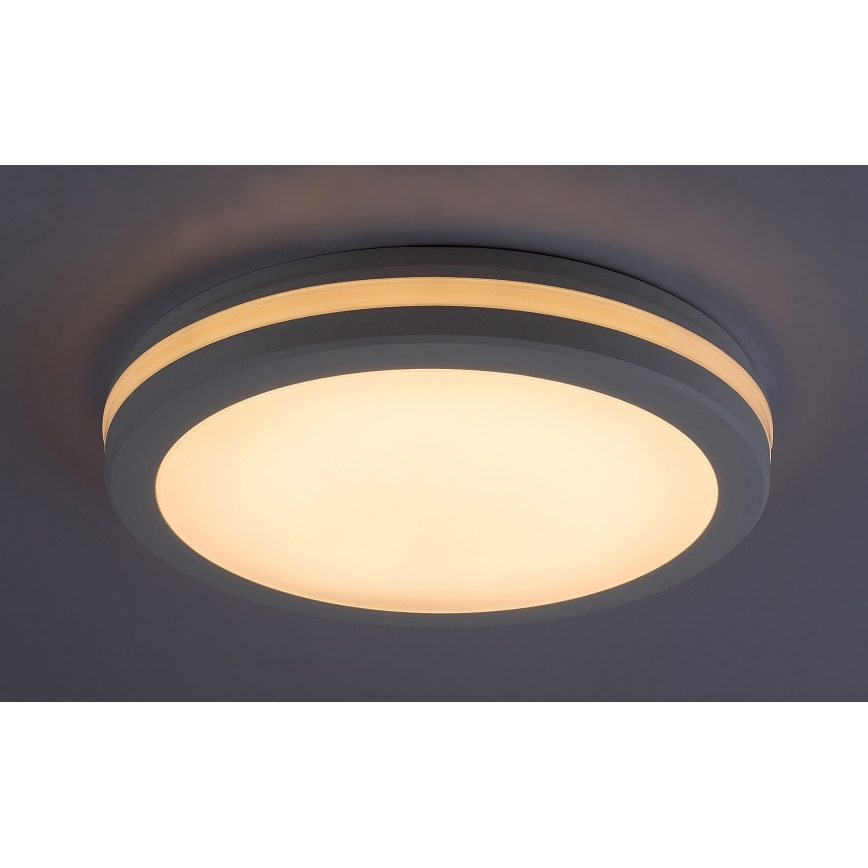 Rabalux - LED-Badezimmer-Deckenleuchte LED/28W/230V 3000/4000/6500K IP54 weiß Ø 30 cm